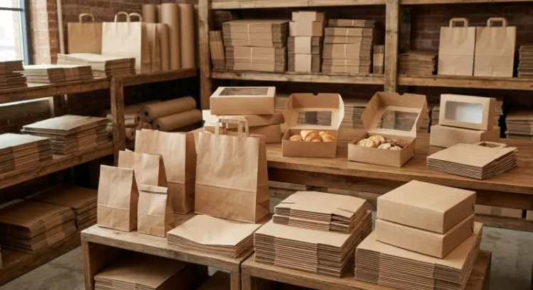 Fournisseur d'emballages boulangerie 2026 : sacs kraft et boîtes à emporter