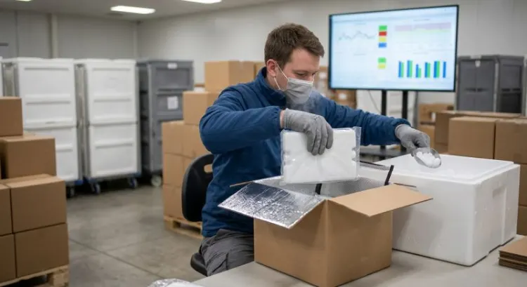 Maintenir la chaîne du froid sans groupe frigorifique : plaques eutectiques